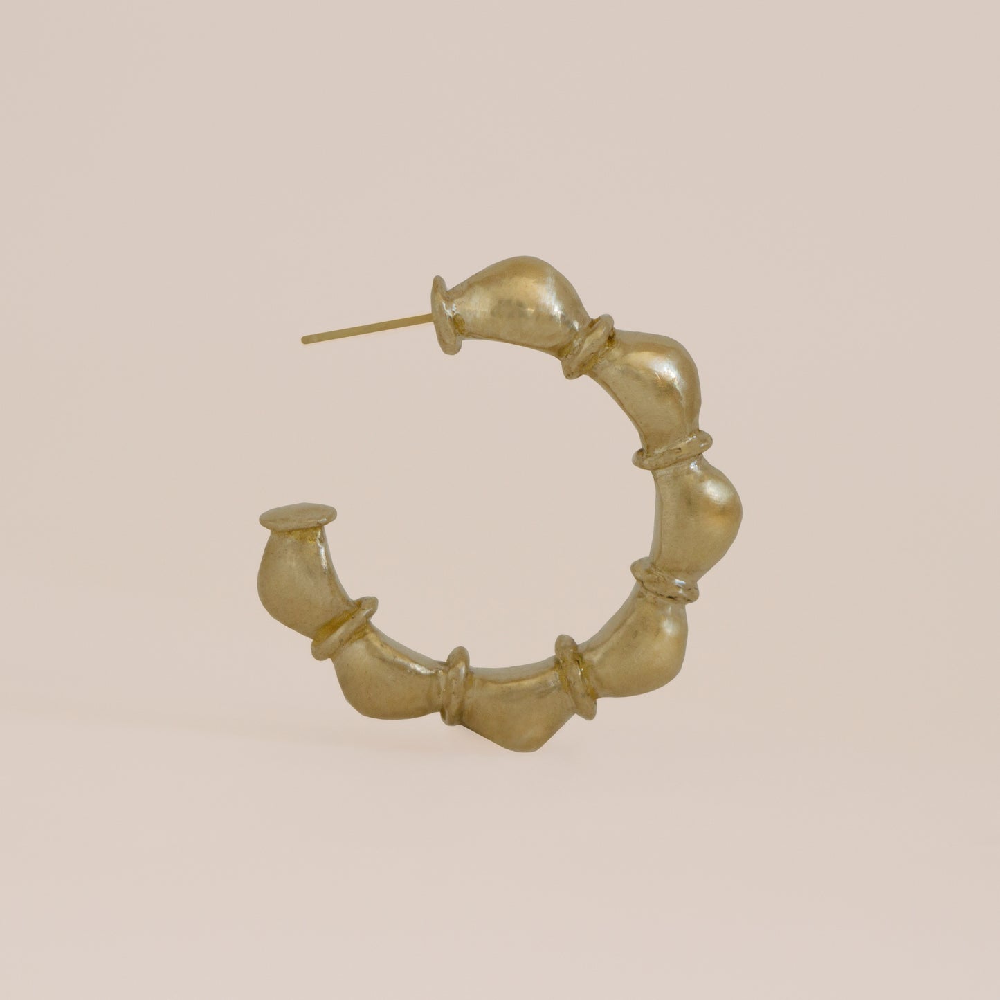 Crescent Hoop earrings
