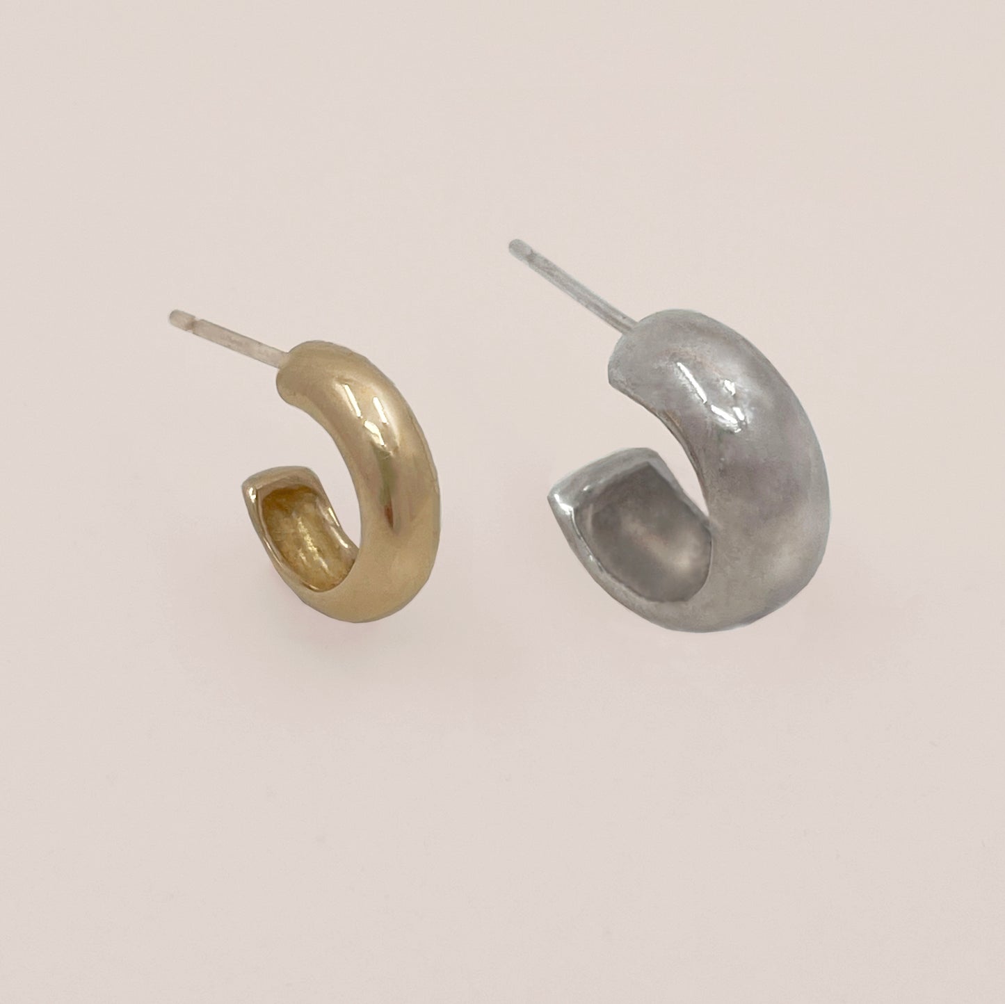 Mini Mala Hoop Earrings