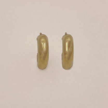 Mini Mala Hoop Earrings